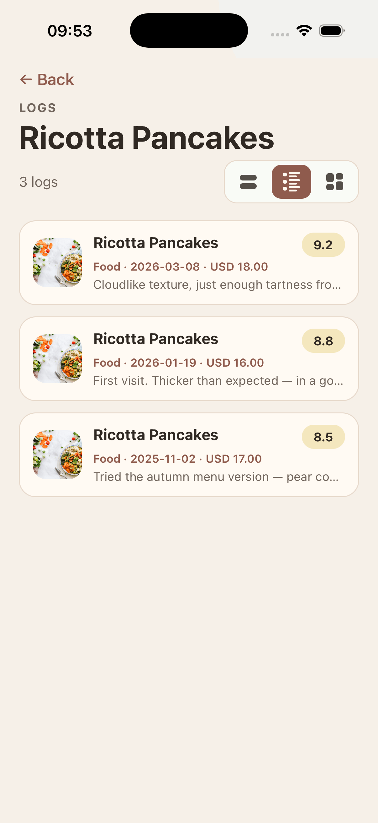 Provato add log screenshot